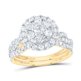 1 1/2CTW-DIA NK BRIDAL SET